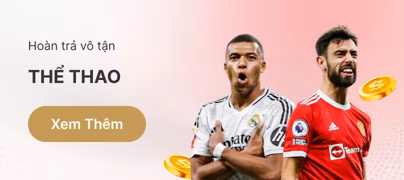 desktop promotion image Ho&agrave;n trả Sports